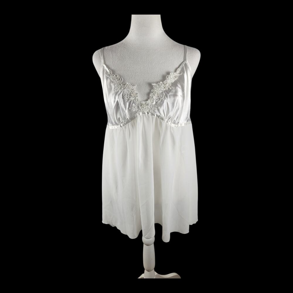 Vintage Y2K Intimo Donatella Ivory Bridal Nightie & Robe Set XL/Coquette